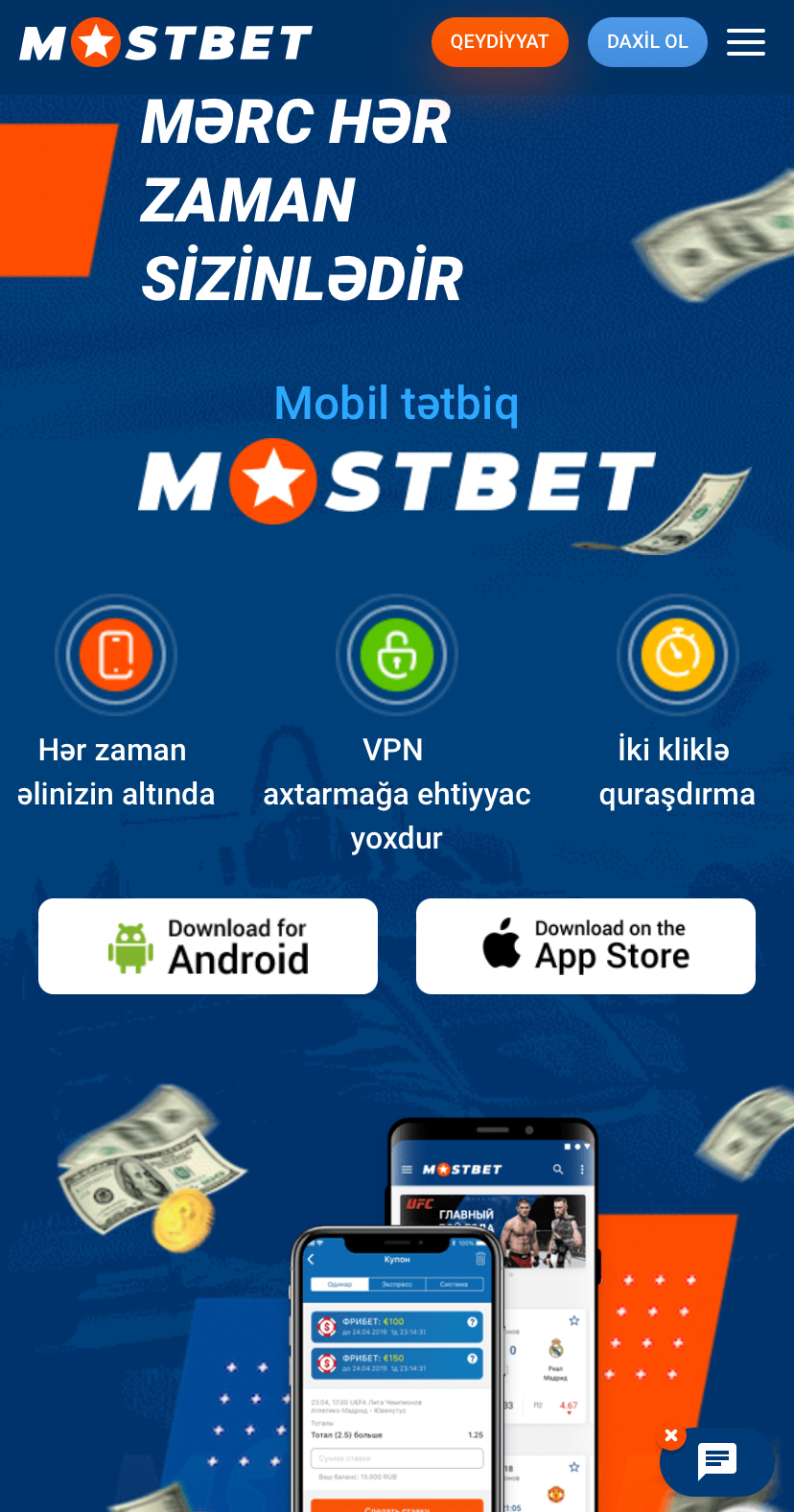 Mostbeti necə yükləmək olar